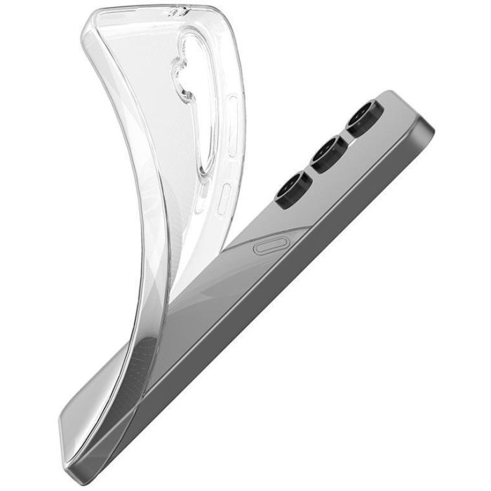 eSTUFF Funda TPU transparente para Samsung Galaxy S24 FE 4G/5G, protección suave y ajuste perfecto 2