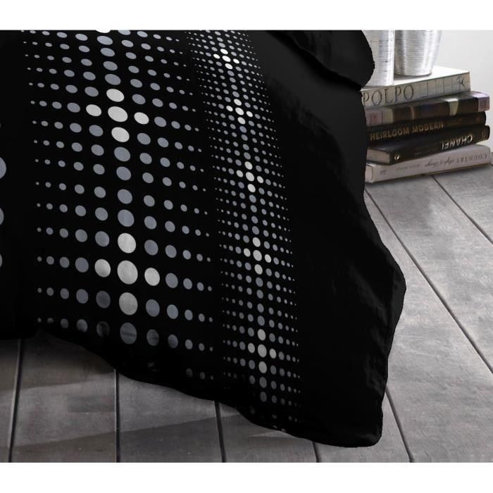Home Linge Passion STEEVY Funda Nórdica Microfibra 220x240cm + 2 Fundas Almohada 63x63cm Cama Doble Cremallera Negro/Gris 2 Home Linge Passion STEEVY Funda Nórdica Microfibra 220x240cm + 2 Fundas Almohada 63x63cm Cama Doble Cremallera Negro/Gris 2