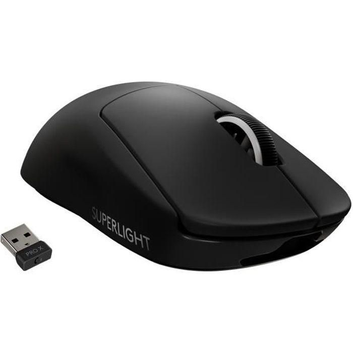 Logitech PRO X SUPERLIGHT Wireless Gaming Mouse, RF Wireless, Lithium Polymer (LiPo), Black Logitech PRO X SUPERLIGHT Wireless Gaming Mouse, RF Wireless, Lithium Polymer (LiPo), Black