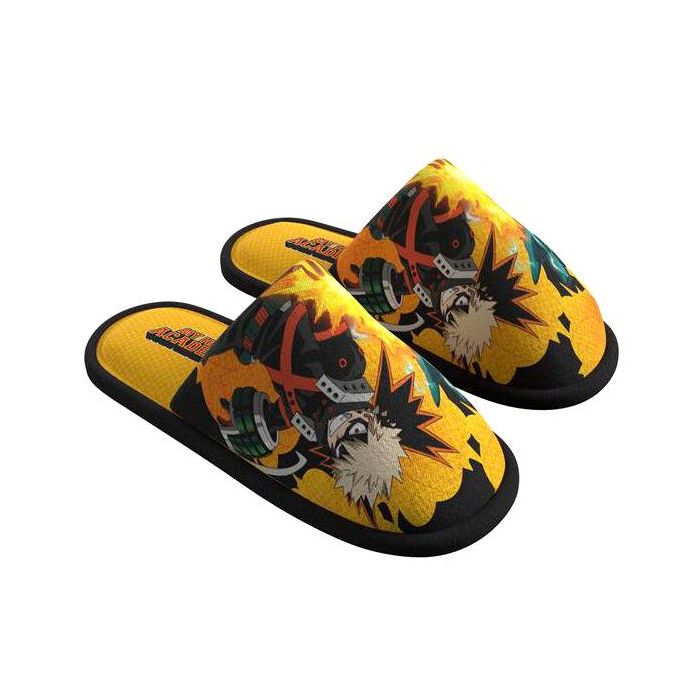 CYP Brands Pantuflas My Hero Academia para adulto, talla 38/39