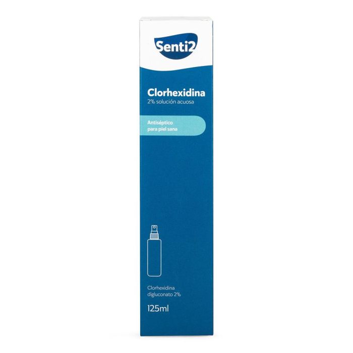 Senti2 Clorhexidina 2% Antiséptico Spray Piel Sana 125ml 1