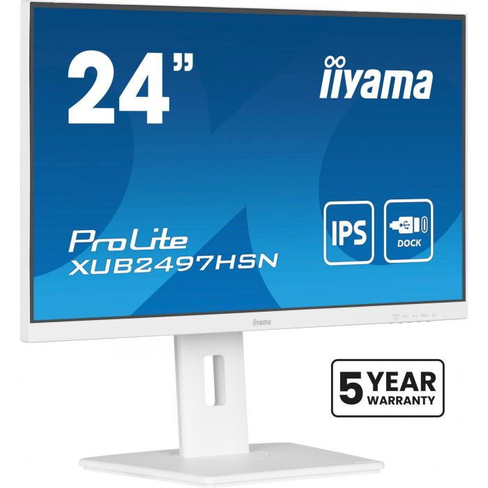 IIYAMA XUB2497HSN-W1 Monitor 23.8" Full HD IPS 16:9 HDMI, DisplayPort, USB-C
