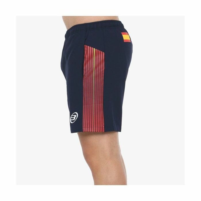 Pantalones Cortos Deportivos para Hombre Bullpadel Erado Azul 1