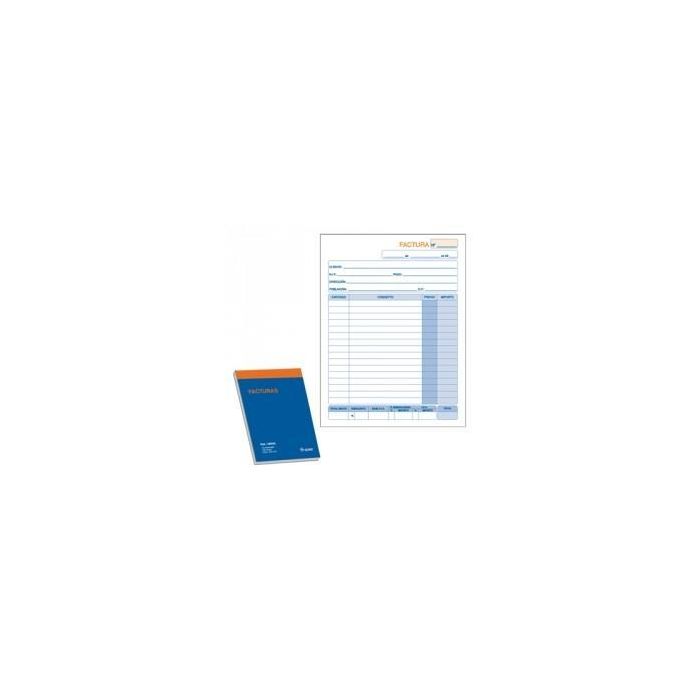 Dohe Talonario Facturas Cuarto Natural Sencillo O -10U- Dohe Talonario Facturas Cuarto Natural Sencillo O -10U-