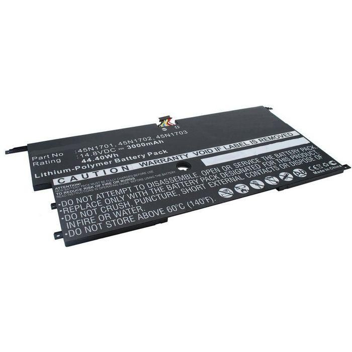 CoreParts Laptop Battery for Lenovo 43Wh Li-Pol 15.2V 2800mAh Black, 20A7, 20A8, ThinkPad X1 Carbon 14 2 CoreParts Laptop Battery for Lenovo 43Wh Li-Pol 15.2V 2800mAh Black, 20A7, 20A8, ThinkPad X1 Carbon 14 2