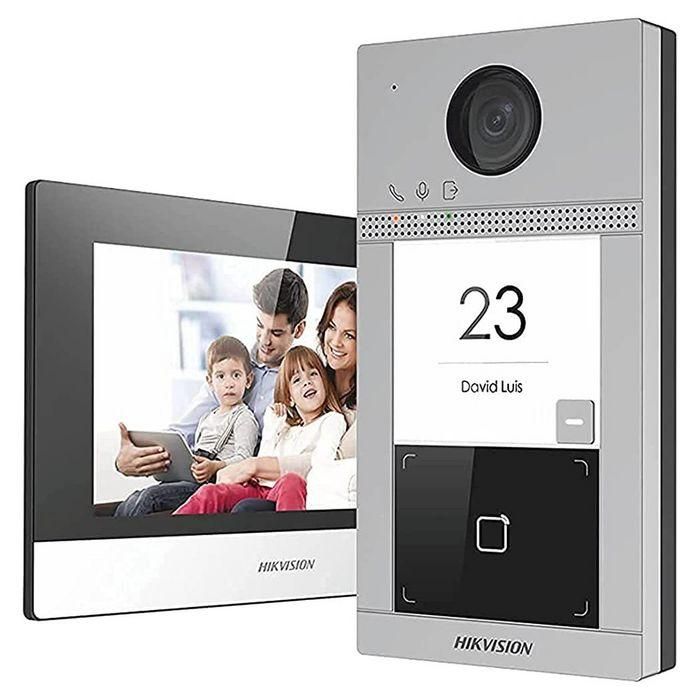 Hikvision Kit Videoportero IP Villa DS-KV8113-WME1, DS-KH6320-WTE1 con 1 Botón, Tarjeta TF 16GB y Switch PoE 0 Hikvision Kit Videoportero IP Villa DS-KV8113-WME1, DS-KH6320-WTE1 con 1 Botón, Tarjeta TF 16GB y Switch PoE 0