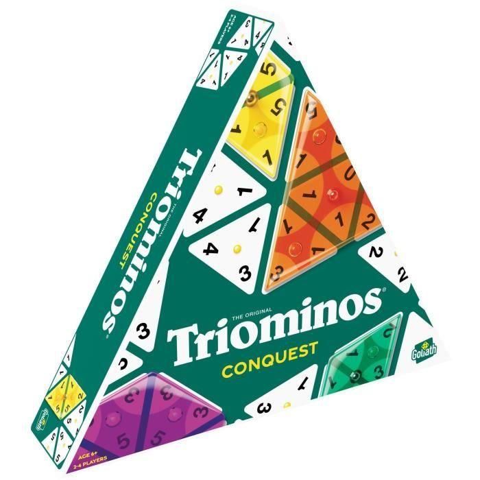 Triominos Conquest '24 - Juego de mesa - GOLIAT 1 Triominos Conquest '24 - Juego de mesa - GOLIAT 1