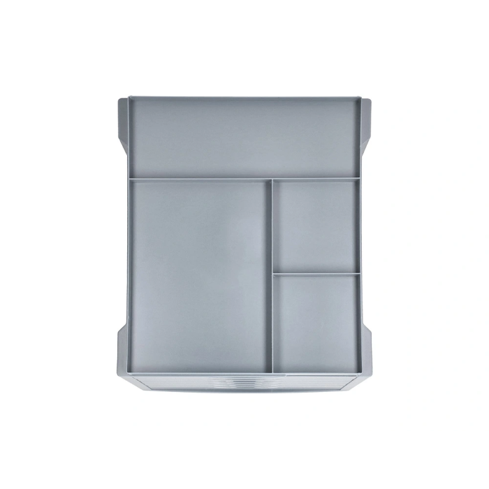 Q-connect Fichero Cajones Sobremesa Organizador Superior 6 Cajones Gris Opaco Formato A4 Folio 6