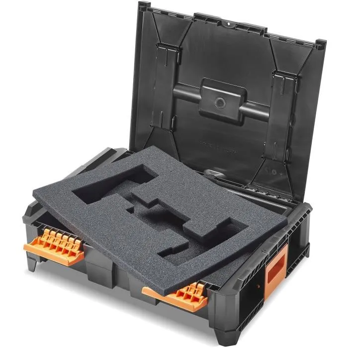 Tood Inserto de espuma encajable para maletín profesional, 2 piezas, 40x30x4 cm 1