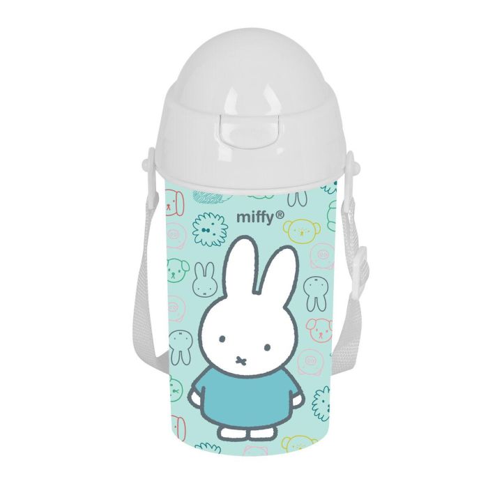 Botella de Agua Miffy Friends Azul PVC 500 ml 0 Botella de Agua Miffy Friends Azul PVC 500 ml 0
