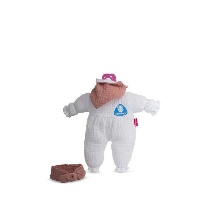 Berjuan Ropa Sanibaby Antibacterias 28 cm Modelo Rosa Empolvado