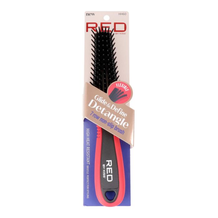 Red Kiss Ez Glide Detangling Brush Small