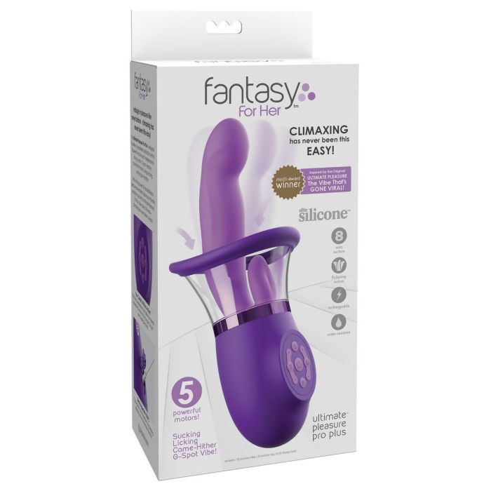 Vibrador anal Pipedream Fantasy for her Morado 1 Vibrador anal Pipedream Fantasy for her Morado 1