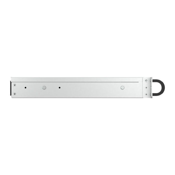 QNAP TS-h765eU NAS Bastidor 1U Intel Atom 8 GB DDR5 QuTS hero, 4 bahías 3.5", 3 ranuras NVMe PCIe E1.S/M.2, 10GbE 2