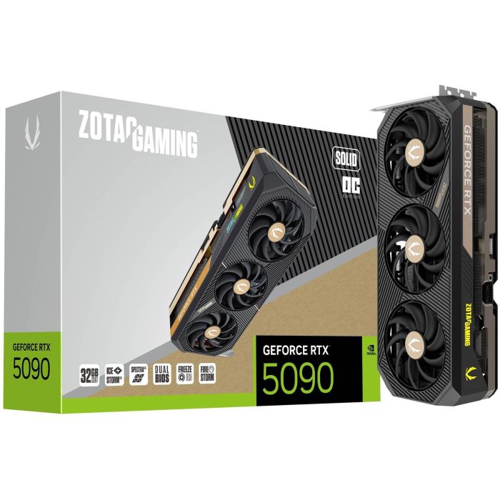 Zotac GAMING GeForce RTX 5090 SOLID OC NVIDIA 32 GB GDDR7 7