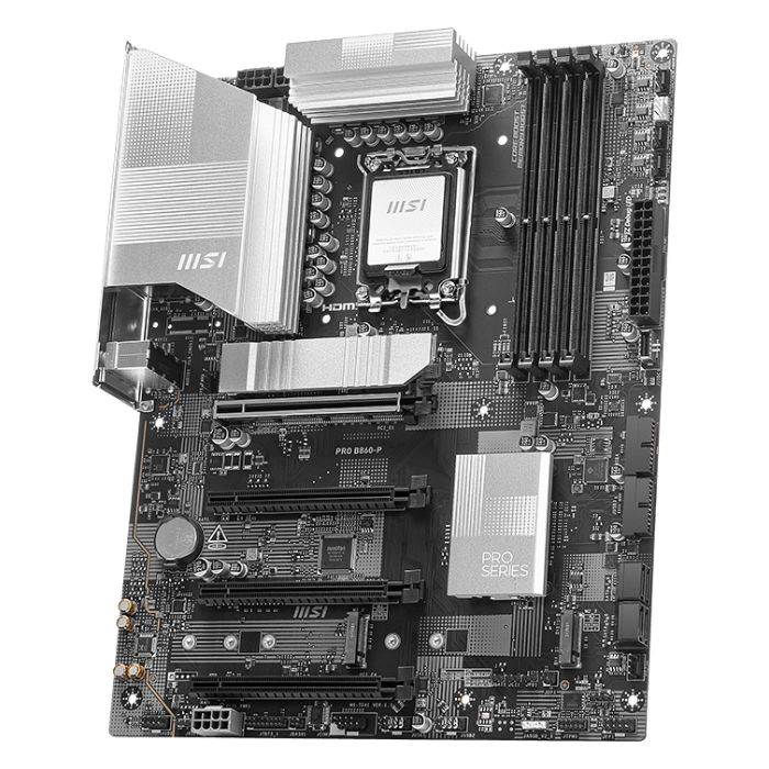 MSI PRO B860-P Placa Base Intel B860 LGA 1851 Socket V1 ATX para Intel Core Ultra Series 2 2