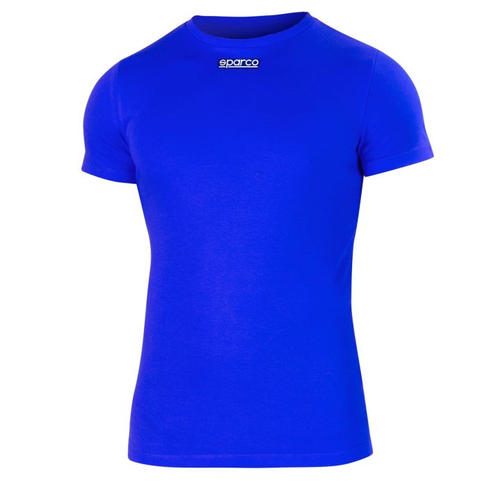 Sparco S002204AZ1S Camiseta B-Rookie 100% Algodón Ajuste Regular Azul Talla S para Karting Motorsport Sparco S002204AZ1S Camiseta B-Rookie 100% Algodón Ajuste Regular Azul Talla S para Karting Motorsport
