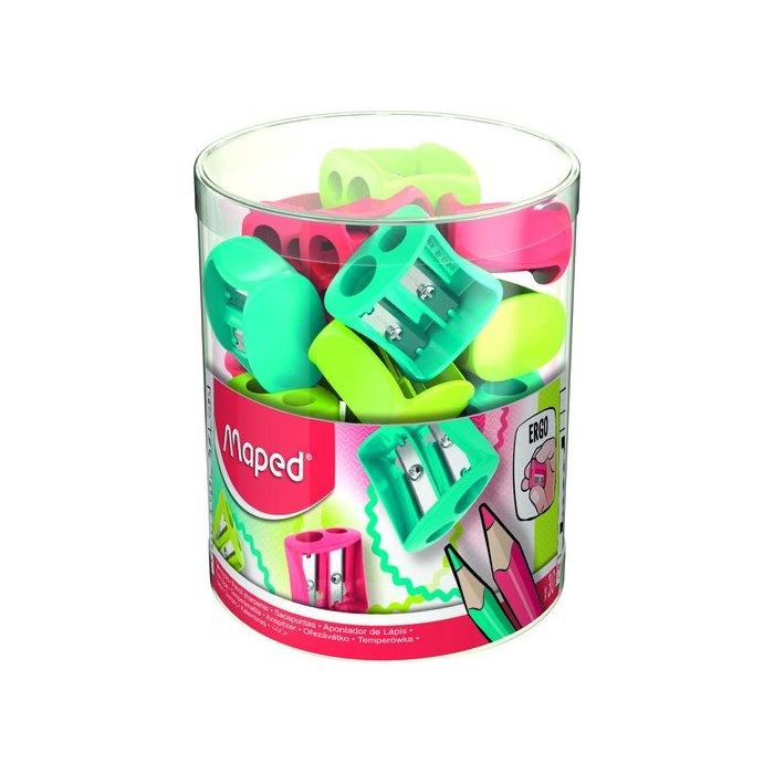 Afilalapiz Maped Vivo 2 Uso Bote 30 Surtidos