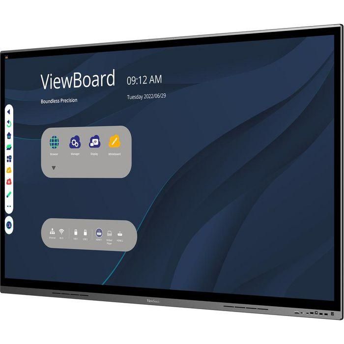 ViewSonic IFP7562 - 75", 4K UHD (3840x2160), 20-Points Multi Pcap Touch, 16:9, 1200:1, 9H, 350 nits, 3G RAM/32GB Storage. 2 ViewSonic IFP7562 - 75", 4K UHD (3840x2160), 20-Points Multi Pcap Touch, 16:9, 1200:1, 9H, 350 nits, 3G RAM/32GB Storage. 2