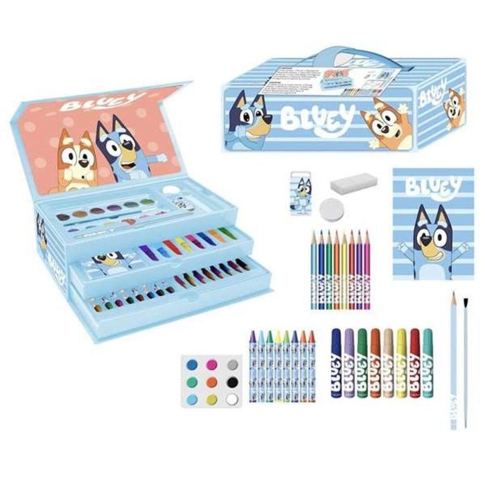 Caja de Pinturas Bluey Azul Maletín 1