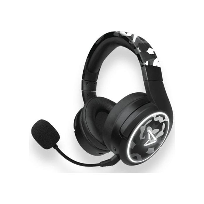 Steelplay LEXIP Impulse Auriculares Gaming Inalámbricos Bluetooth, Diadema Circumaural, 28h Batería, Micrófono Extraíble, Negro Camuflaje, 5.1, 3.5mm, 305g 0 Steelplay LEXIP Impulse Auriculares Gaming Inalámbricos Bluetooth, Diadema Circumaural, 28h Batería, Micrófono Extraíble, Negro Camuflaje, 5.1, 3.5mm, 305g 0