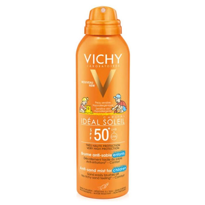 Vichy Idéal Soleil Bruma Anti-Arena Infantil Spf50+ Vichy Idéal Soleil Bruma Anti-Arena Infantil Spf50+