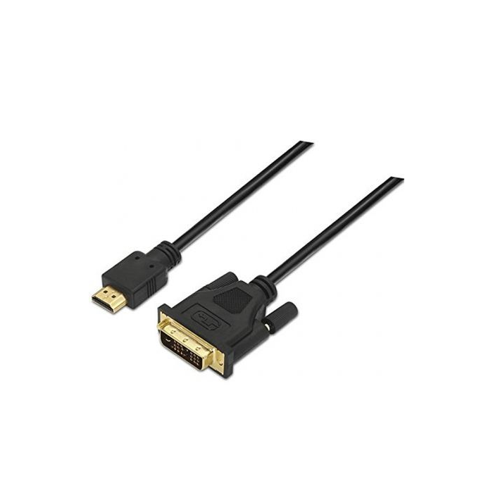 Cable HDMI a DVI NANOCABLE 10.15.0503 3 m Negro Cable HDMI a DVI NANOCABLE 10.15.0503 3 m Negro