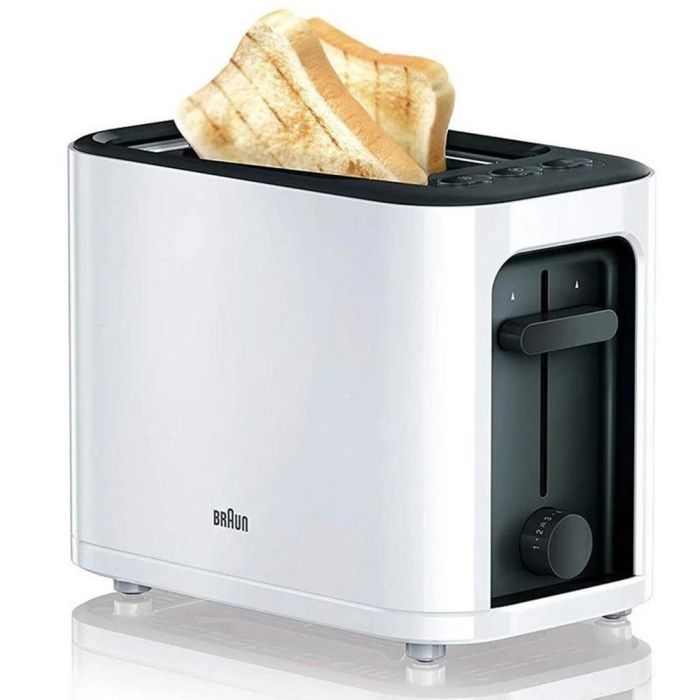 Tostadora Braun Ht3000 Wh 1000 W Tostadora Braun Ht3000 Wh 1000 W
