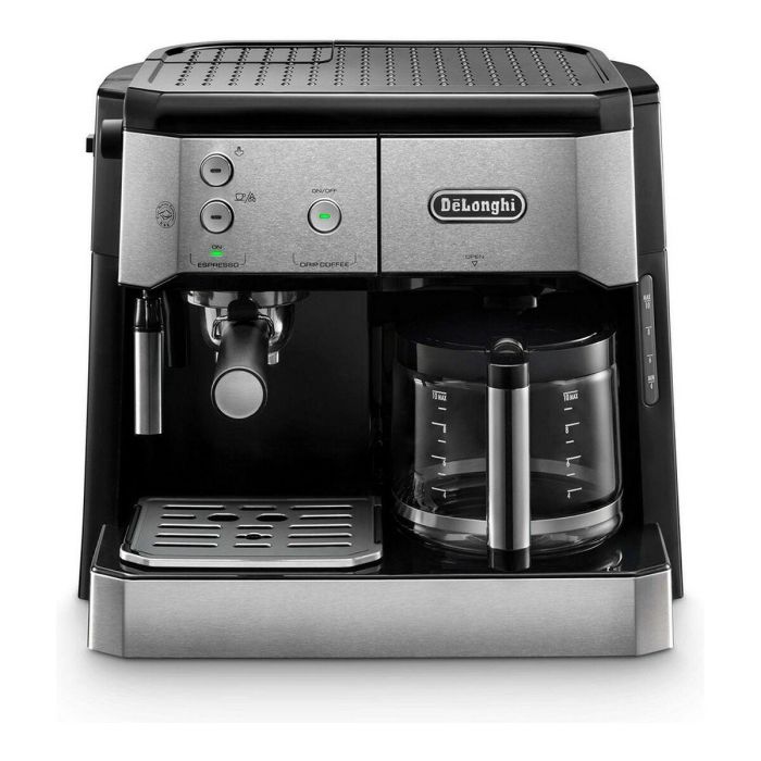 Delonghi BCO421.S Cafetera Espresso Combinada 15 Bar con Portafiltros ESE y Depósito 1L Acero Inoxidable Delonghi BCO421.S Cafetera Espresso Combinada 15 Bar con Portafiltros ESE y Depósito 1L Acero Inoxidable