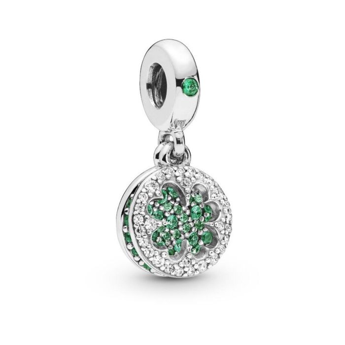 Abalorio Mujer Pandora LUCKY FOUR LEAF CLOVER