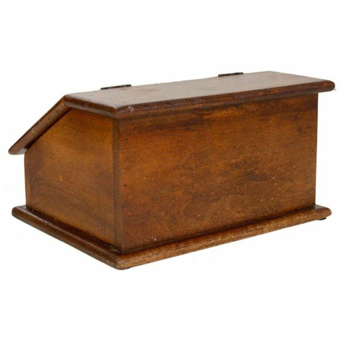 Caja-Joyero Alexandra House Living Marrón oscuro Latón Madera de mango 19 x 13 x 24 cm 2