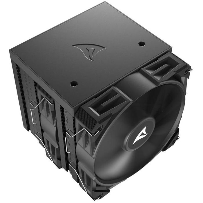 Sharkoon A60 Black Refrigerador de aire para procesador, 12 cm, hasta 1800 RPM, 121.55 m³/h, negro 7 Sharkoon A60 Black Refrigerador de aire para procesador, 12 cm, hasta 1800 RPM, 121.55 m³/h, negro 7