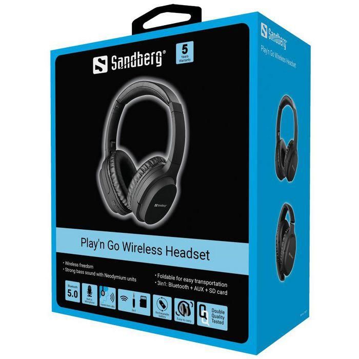 Sandberg Play'n Go Wireless Headset 2 Sandberg Play'n Go Wireless Headset 2