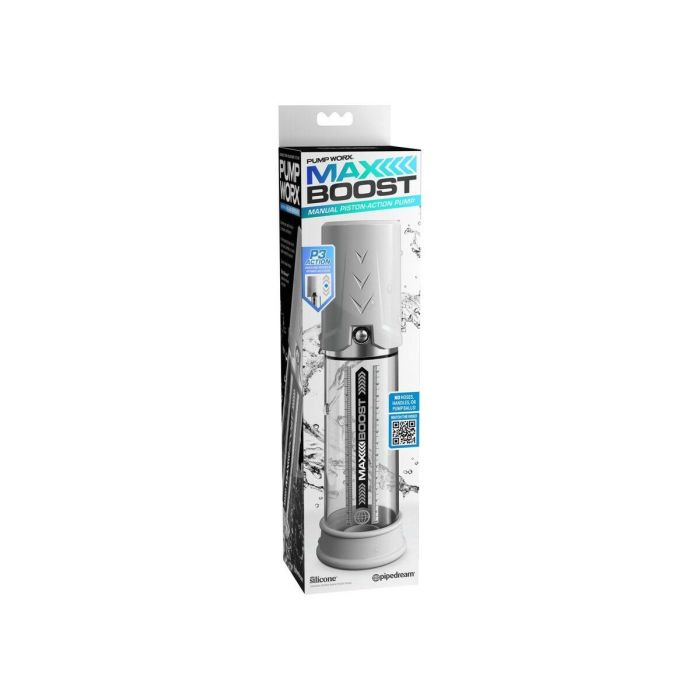 Bomba para el Pene Pipedream Pump Worx Blanco 5