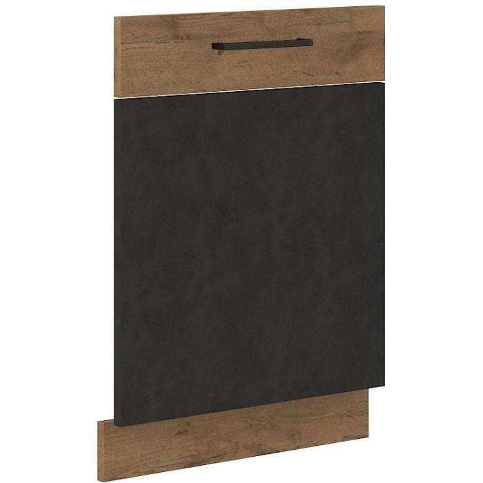 COOK ROCKLVMAT ROCK Panel puerta lavavajillas 60cm Roble lancelot y gris matera