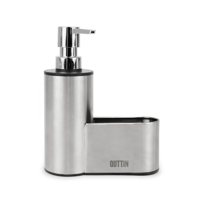 Quttin Portaestropajos Con Dispensador 6,4 cm Ancho x 18,4 cm Alto x 14,8 cm Largo 2