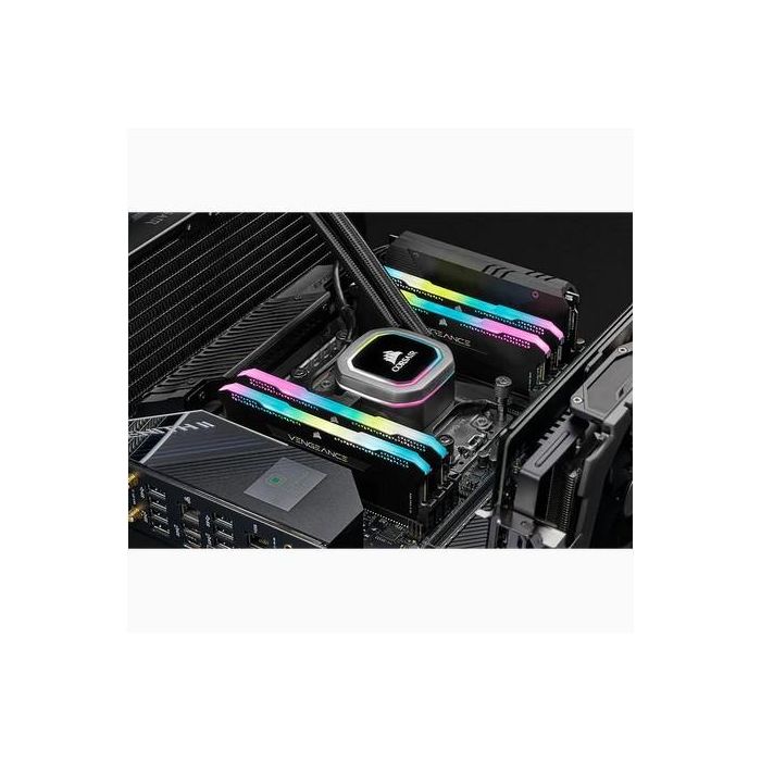 Corsair Kit de Memoria RAM Vengeance RGB 64GB (2x32GB) PC 3200MHz CL16 para Ordenador 1