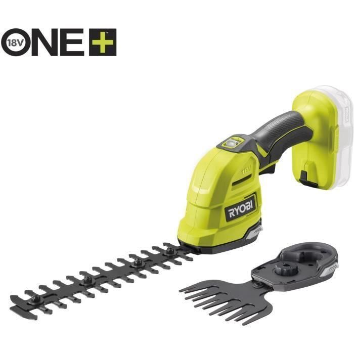 Tijera para césped - escultor de plantas 18V RY18GSA-0 + 1 litio+ batería 18V 2.0 Ah y 1 cargador 1.5 A + Estuche de almacenamiento 1 Tijera para césped - escultor de plantas 18V RY18GSA-0 + 1 litio+ batería 18V 2.0 Ah y 1 cargador 1.5 A + Estuche de almacenamiento 1