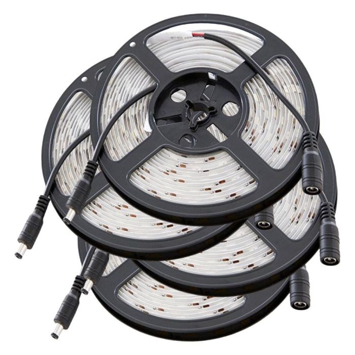 Pack 4 Tiras LED 72W 4200Lm 6000ºK 300 X SMD5050 12VDC IP65 x5M 40.000H [PL219010W-PK4-AP] 2