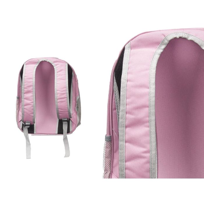 Mochila para Mascotas Rosa Transparente 43 x 26 x 33 cm 2 Mochila para Mascotas Rosa Transparente 43 x 26 x 33 cm 2