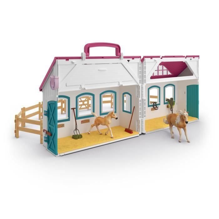 SCHLEICH 42703 Horse Club - Conjunto de establo transportable, a partir de 4 años 4 SCHLEICH 42703 Horse Club - Conjunto de establo transportable, a partir de 4 años 4