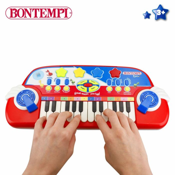 Piano Electrónico Bontempi 38 x 18 x 17 cm (6 Unidades) 2 Piano Electrónico Bontempi 38 x 18 x 17 cm (6 Unidades) 2