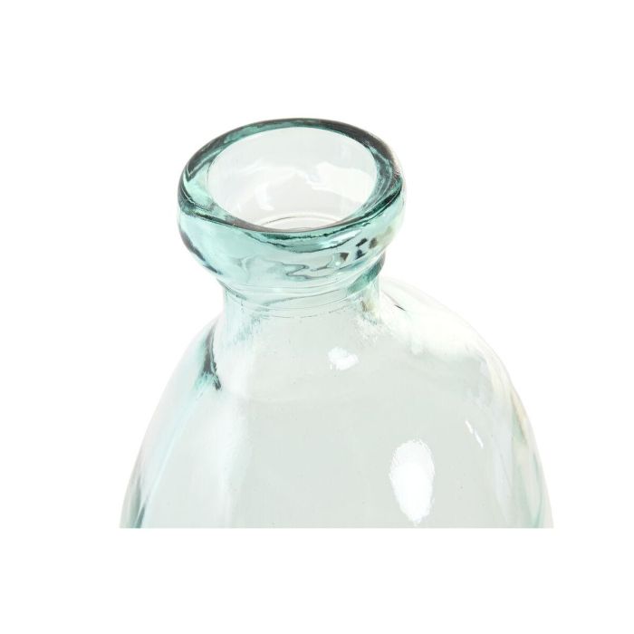 Jarrón Home ESPRIT Transparente Cristal reciclado 22 x 22 x 51 cm 2 Jarrón Home ESPRIT Transparente Cristal reciclado 22 x 22 x 51 cm 2