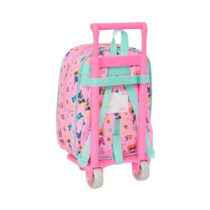 Safta 805 Mochila Con Carro Colección Superkitties - Dimensiones 340x280x100 mm 1 Safta 805 Mochila Con Carro Colección Superkitties - Dimensiones 340x280x100 mm 1