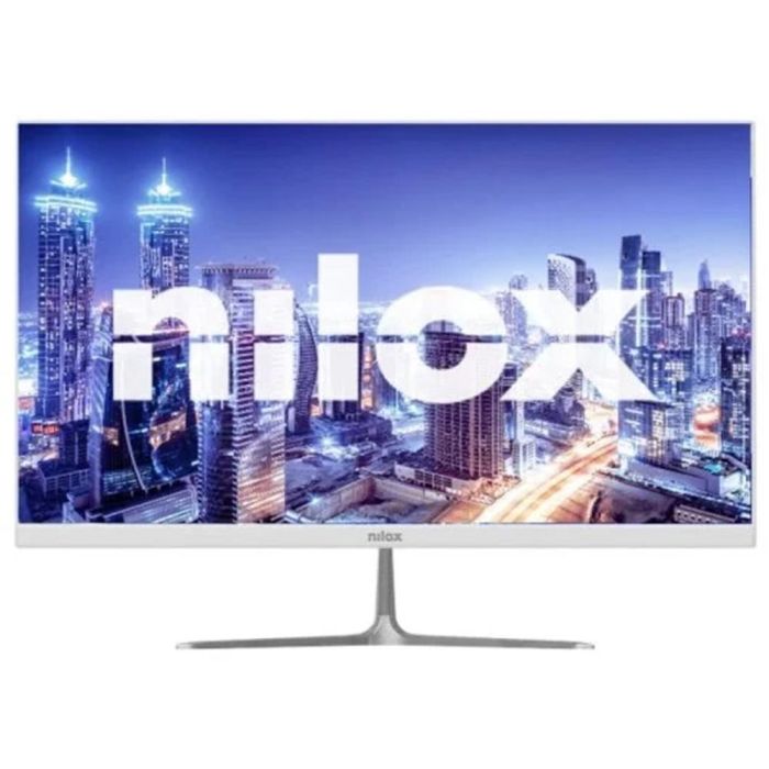 Nilox Monitor NXM24FHD1201W 23.8 Pulgadas FHD 120Hz VA LED, 1920x1080, 4ms, Blanco Nilox Monitor NXM24FHD1201W 23.8 Pulgadas FHD 120Hz VA LED, 1920x1080, 4ms, Blanco