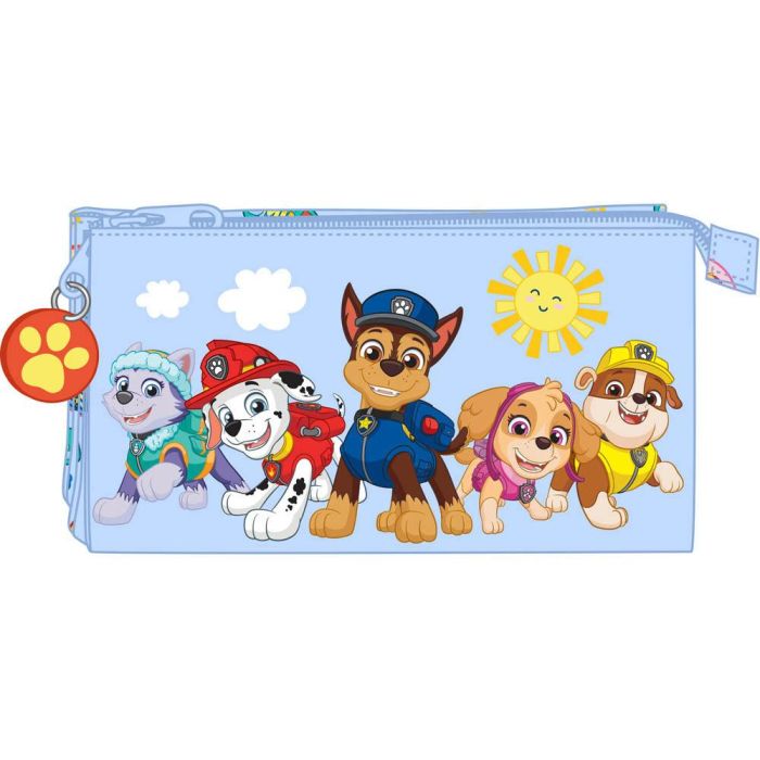 Estuche Escolar The Paw Patrol Sunshine Azul (22 x 12 x 3 cm)