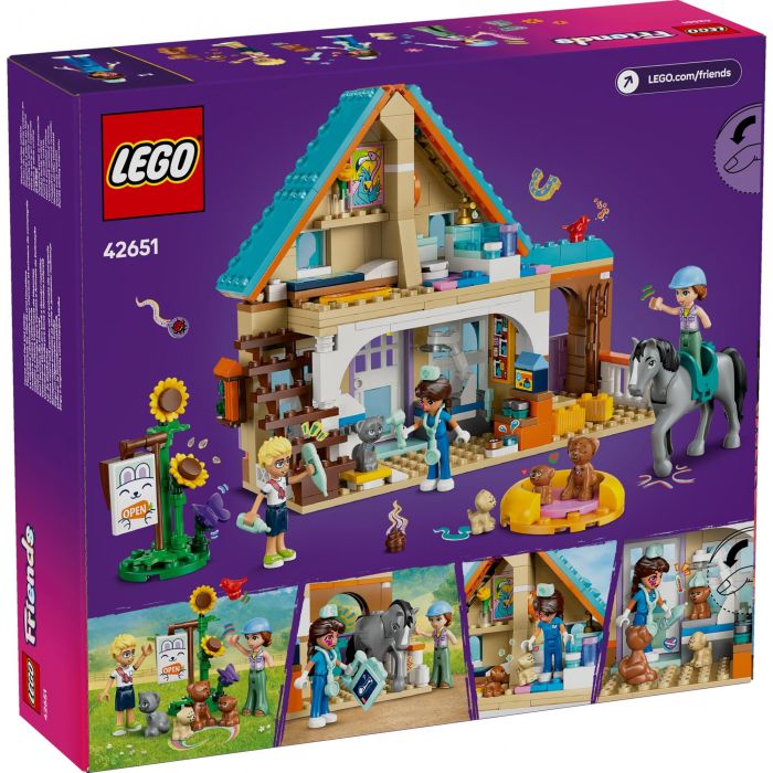 LEGO 42651 Caballo y Clínica Veterinaria de Mascotas LEGO Friends con 3 Minipersonajes, Caballo, 3 Perros y Gata 12 LEGO 42651 Caballo y Clínica Veterinaria de Mascotas LEGO Friends con 3 Minipersonajes, Caballo, 3 Perros y Gata 12