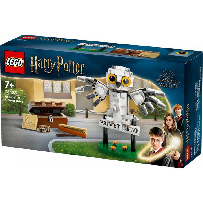 LEGO 76425 Set de Construcción Harry Potter: Lechuza Nival Hedwig Articulada - Número 4 de Privet Drive, Juguete Fantasía 10 LEGO 76425 Set de Construcción Harry Potter: Lechuza Nival Hedwig Articulada - Número 4 de Privet Drive, Juguete Fantasía 10