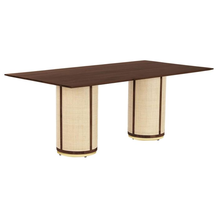 Mesa de Comedor Home ESPRIT Fibra Madera de mango 200 x 100 x 76 cm