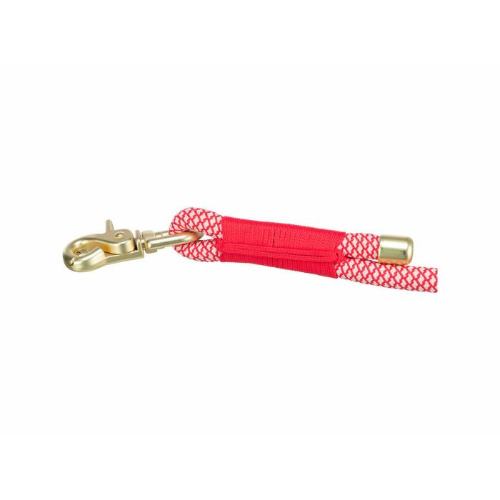 Ramal ajustable para perro Trixie Soft Rope Rojo Crema S S/XL 6